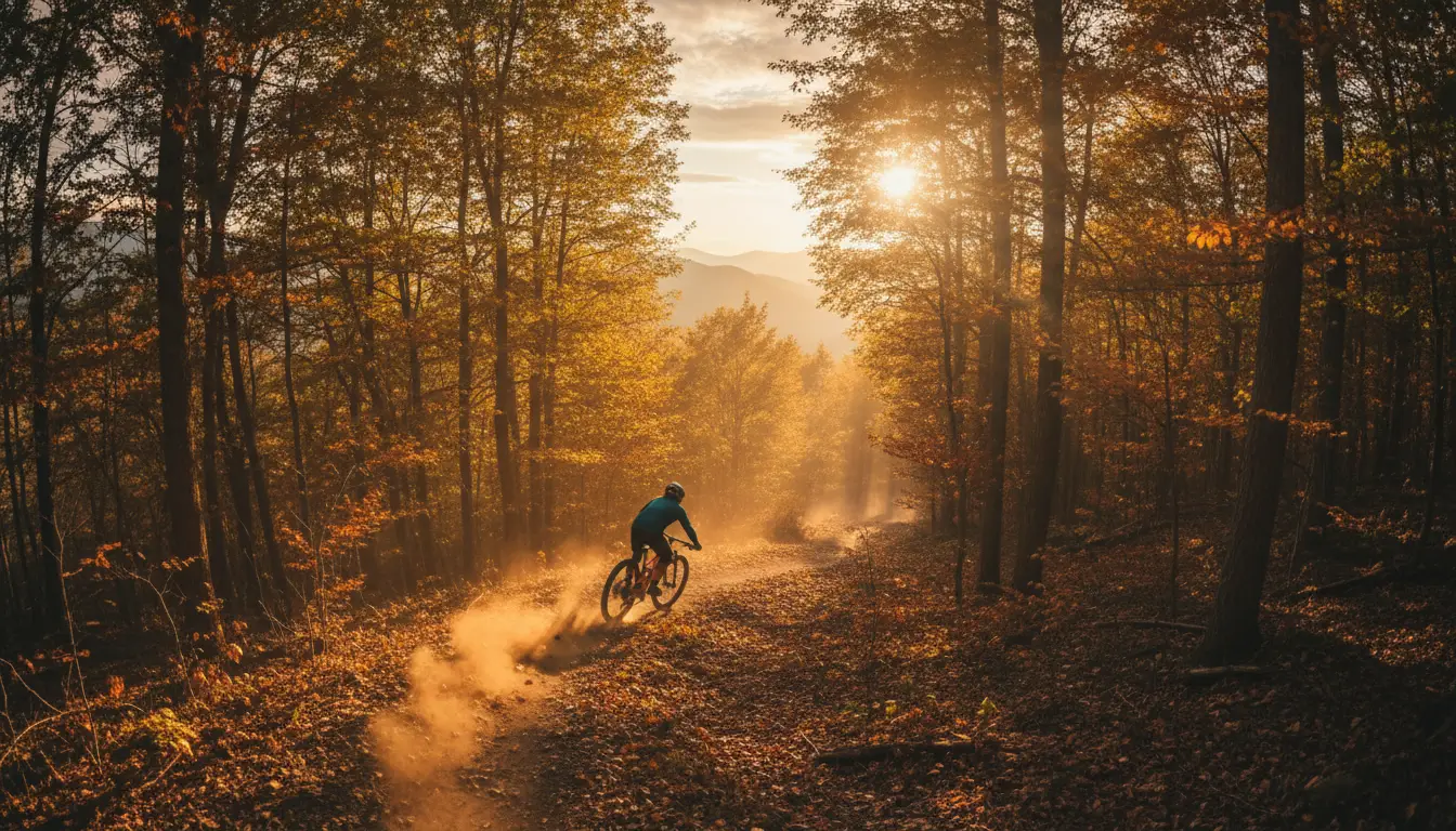 Mountain Biking: Guided mountain bike tours on singletrack, flow trails, and backcountry routes.