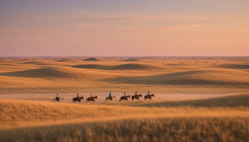Nebraska landscape, backdrop for the Adventure Tour Hubs Valentine directory