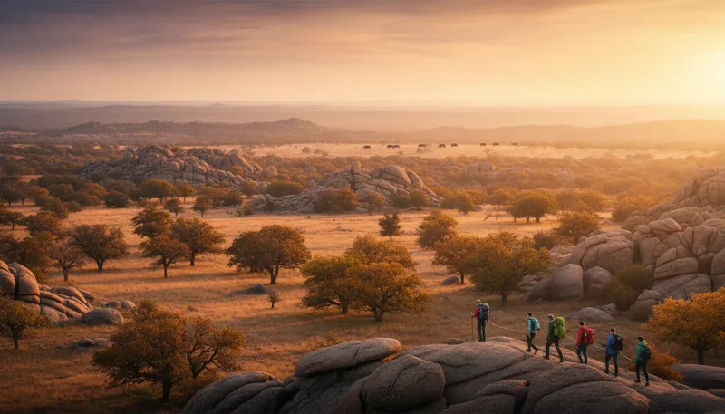Oklahoma landscape, backdrop for the Adventure Tour Hubs Oklahoma City directory
