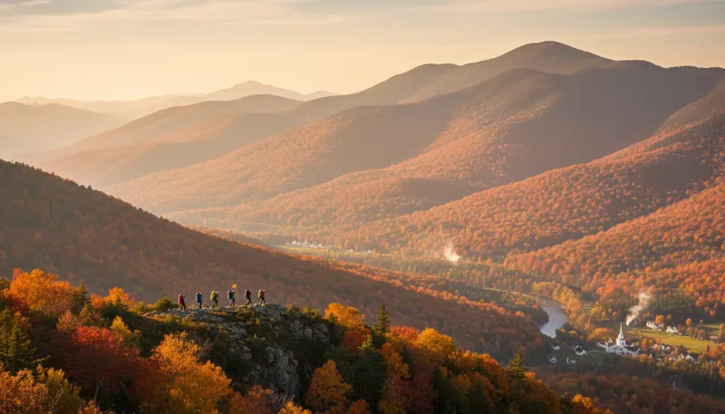Vermont landscape, backdrop for the Adventure Tour Hubs Killington directory