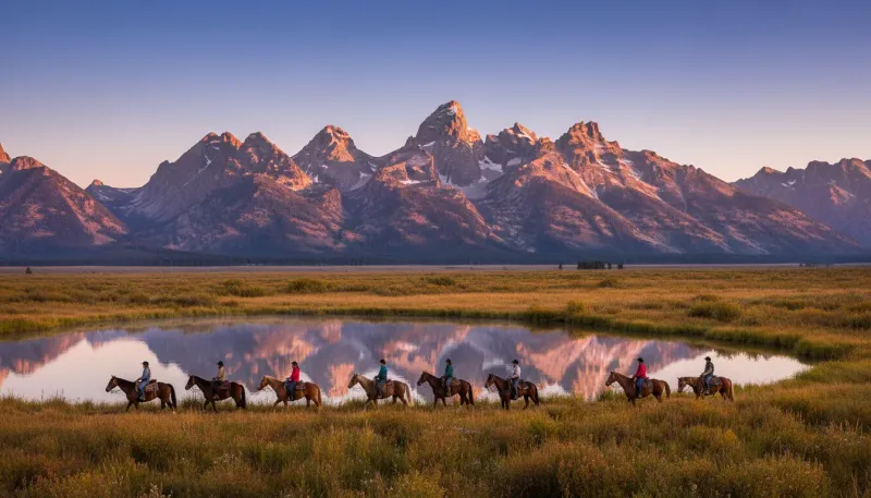 Wyoming landscape, backdrop for the Adventure Tour Hubs Jackson directory