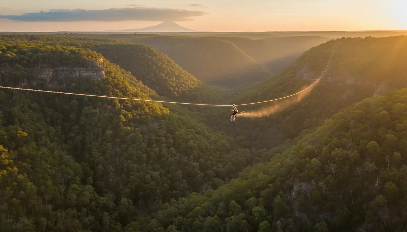 Zipline Courses: Aerial zipline tours and canopy courses with breathtaking views.